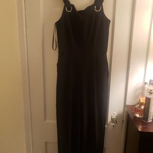 Nicole Miller black jumpsuit size 8. Brand new